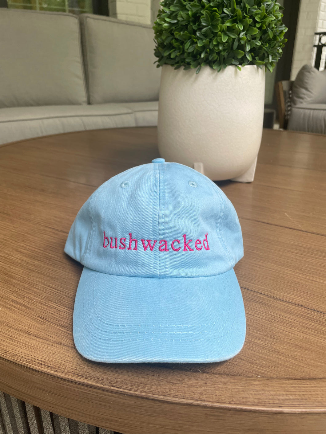Bushwacked Hat Blue - Pink