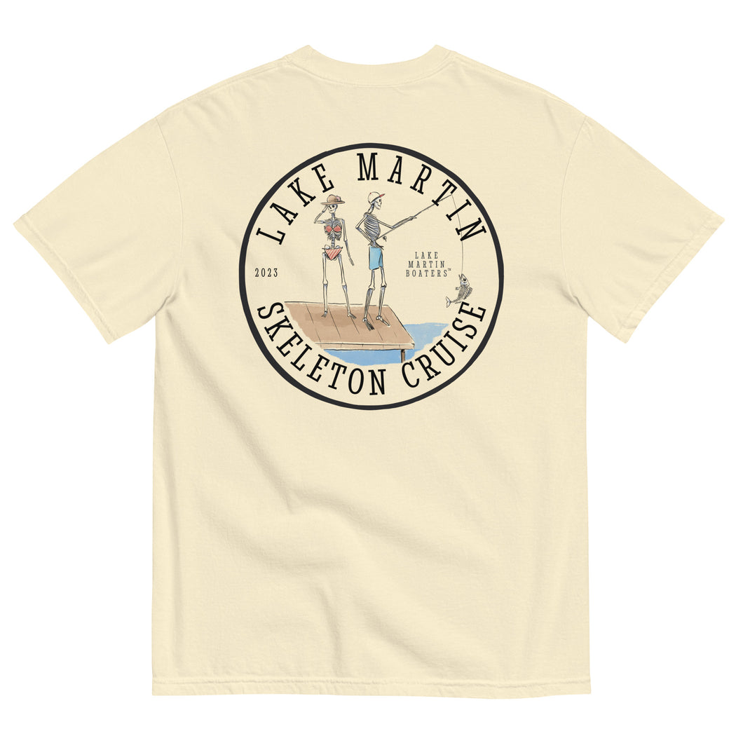 Lake Martin Skeleton Cruise T-Shirt UnSalted Waters Tee