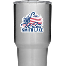 Smith Lake American Flag Decal Sticker