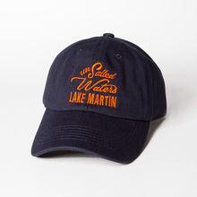 Navy & Orange Lake Martin Hat