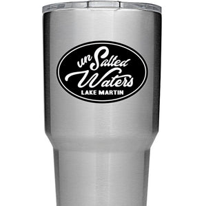 UnSalted Waters Black Lake Martin Decal