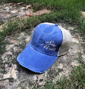 UnSalted Waters Blue Trucker Hat