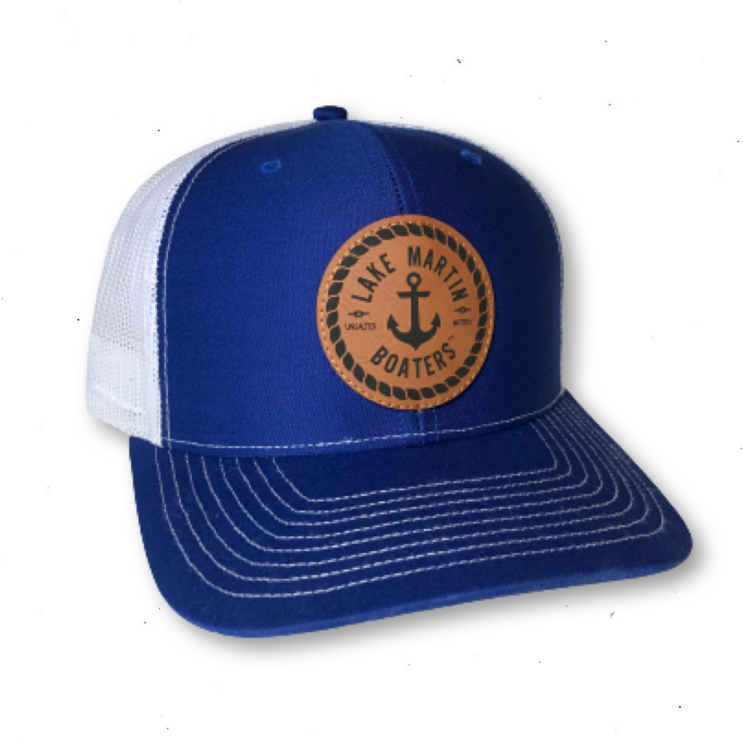 Lake Martin Boaters Royal Blue Trucker Hat