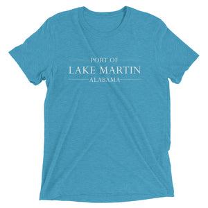 Port Of Lake Martin Unisex Short sleeve UnSalted Waters t-shirt