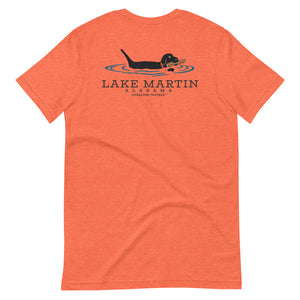 Swimming Black Lab Lake Martin Tee UnSalted Waters T-shirt