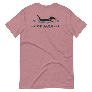 Swimming Black Lab Lake Martin Tee UnSalted Waters T-shirt