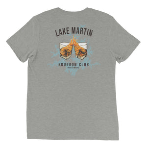 Lake Martin Bourbon Club Short sleeve tri-blend t-shirt