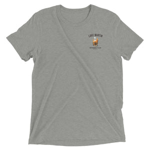 Lake Martin Bourbon Club Short sleeve tri-blend t-shirt